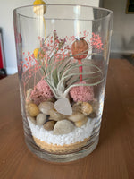 Load image into Gallery viewer, air plant glass centrepiece
